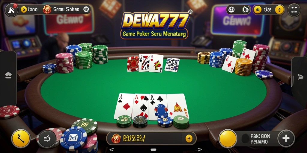 Tampilan gameplay DEWA777 yang menarik dan mendebarkan.