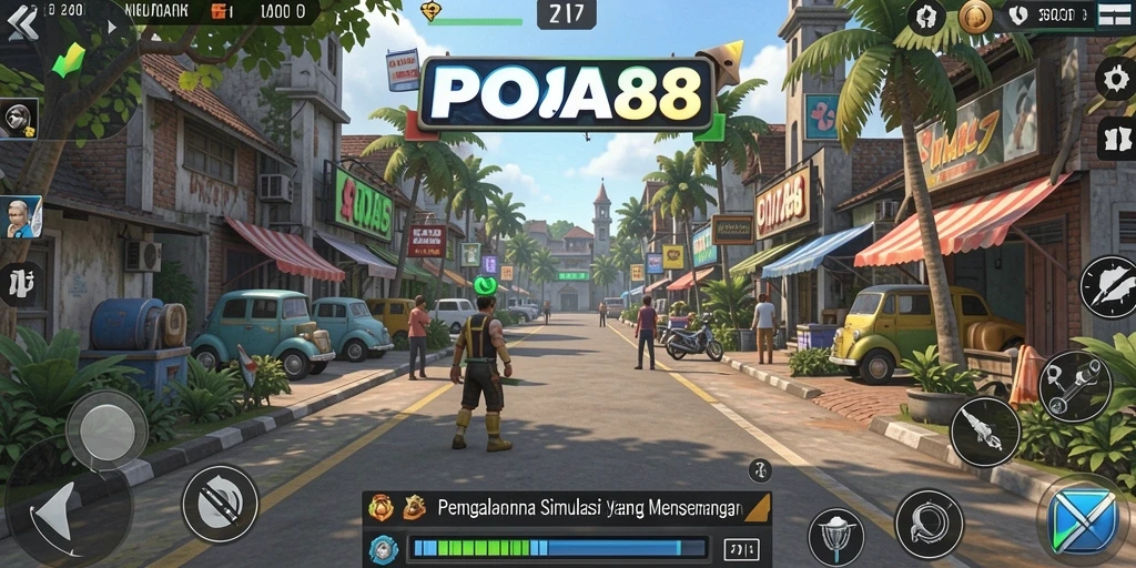 Tampilan gameplay POA88 yang menantang dan interaktif.