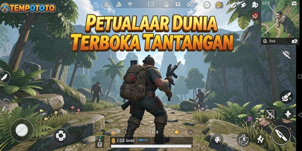 Gameplay TEMPOTOTO yang menakjubkan di dunia terbuka.